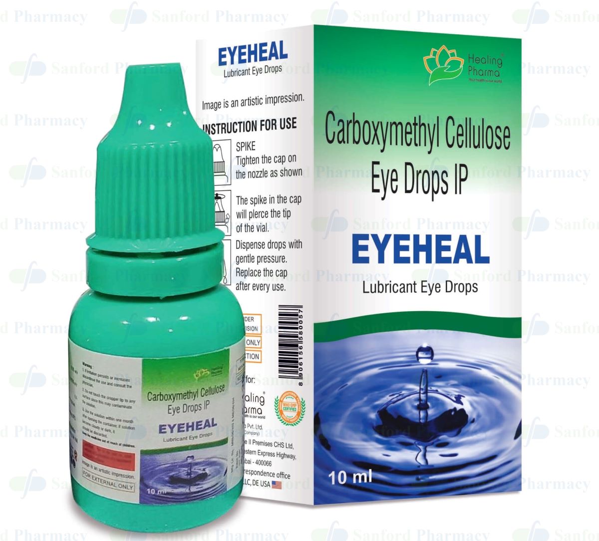 carboxymethylcellulose eye drops